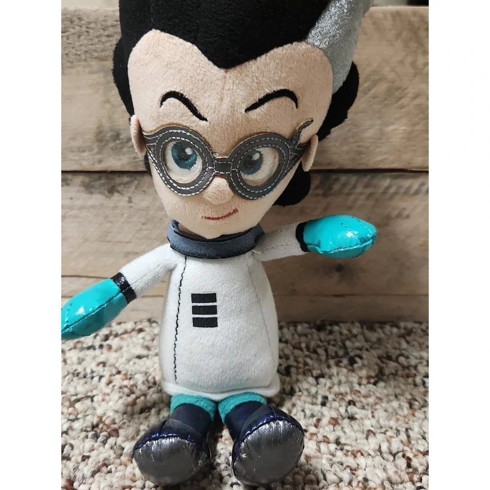 Disney Junior PJ Masks Romeo Bean Plush Doll Soft Toy Mad Scientist Villain 10